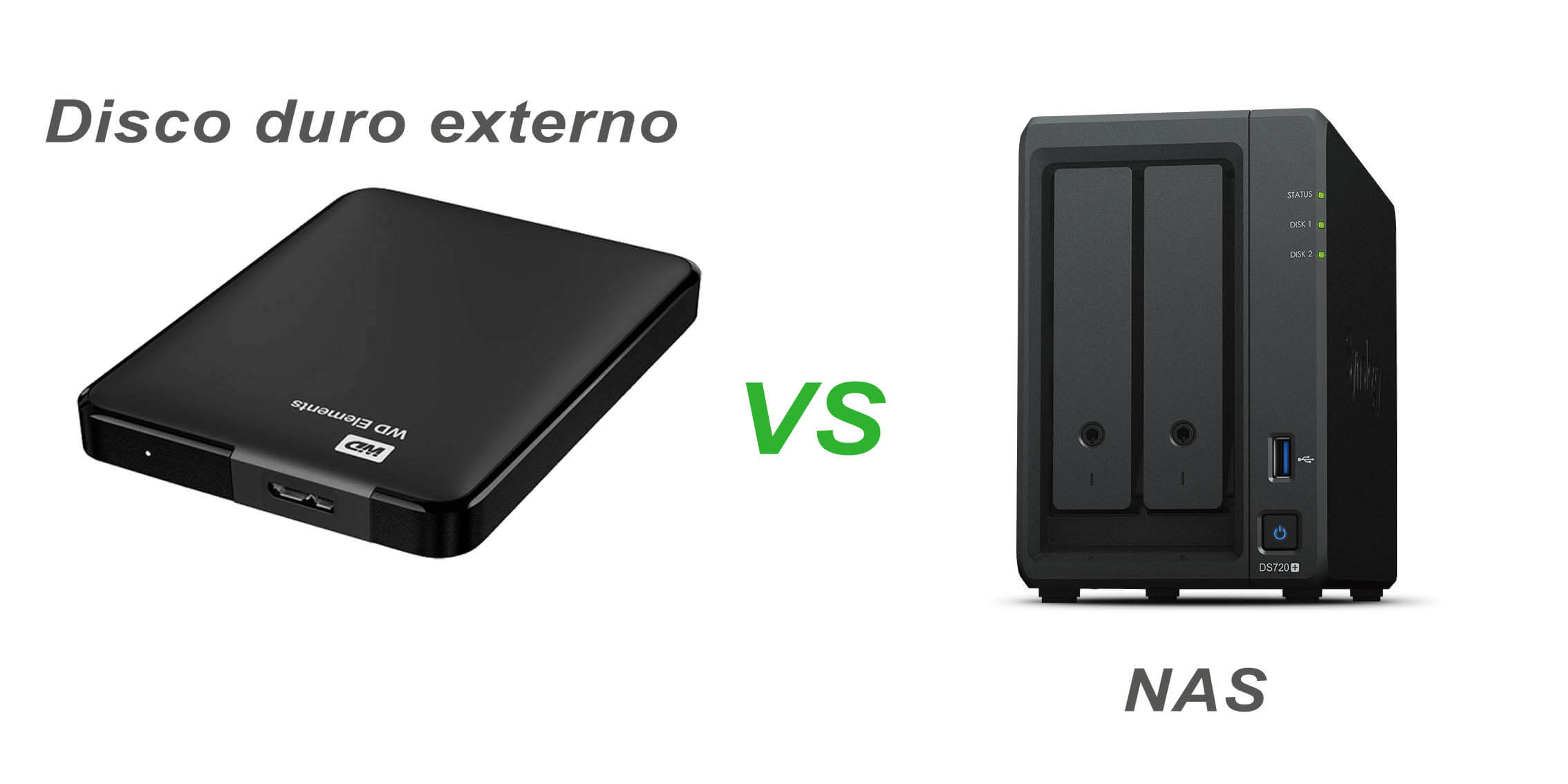 Deshacer pluma Residente NAS o disco duro externo, Qué opción es mejor elegir? | Inforpen